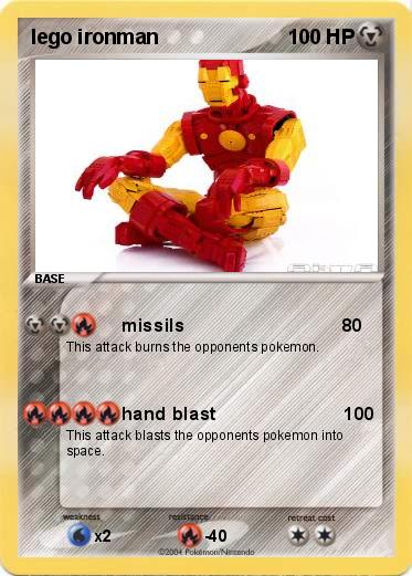 Pokemon lego ironman