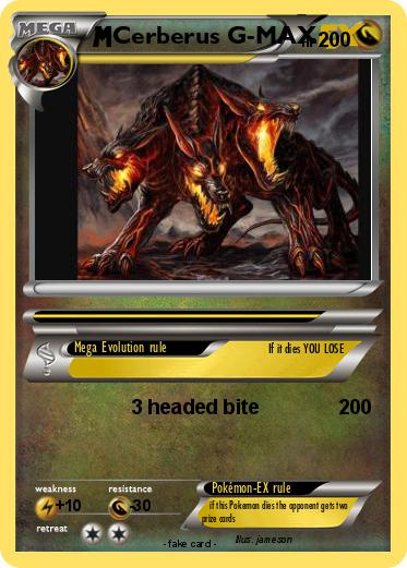 Pokemon Cerberus G-MAX