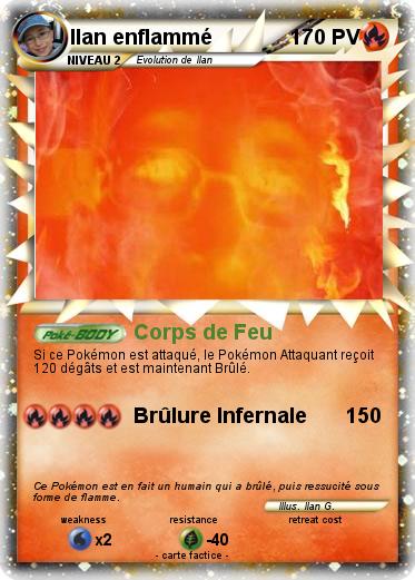 Pokemon Ilan enflammé