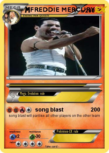 Pokemon FREDDIE MERCURY