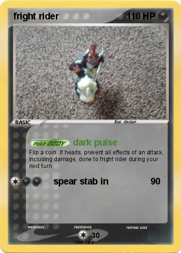 Pokemon fright rider