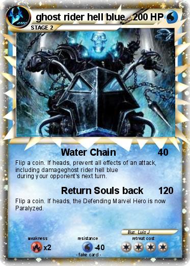 Pokemon ghost rider hell blue
