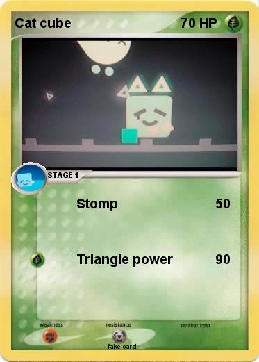 Pokemon Cat cube
