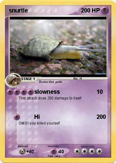 Pokemon snurtle