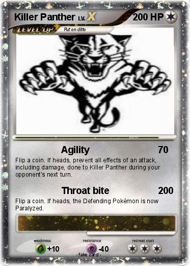 Pokemon Killer Panther