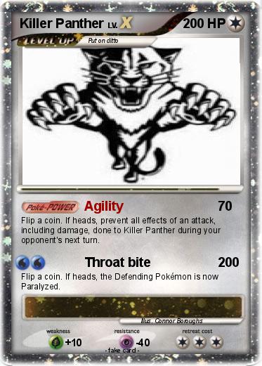 Pokemon Killer Panther