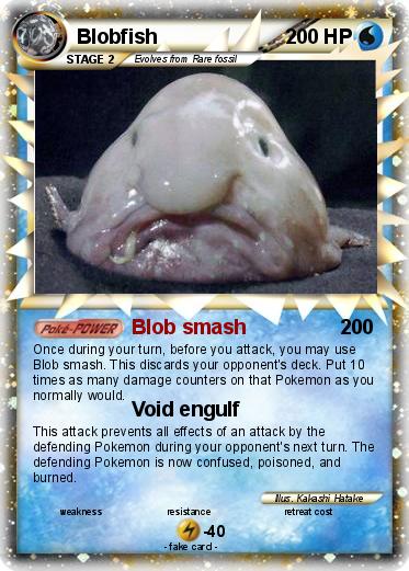 Pokemon Blobfish