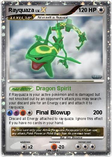 Pokemon Rayquaza