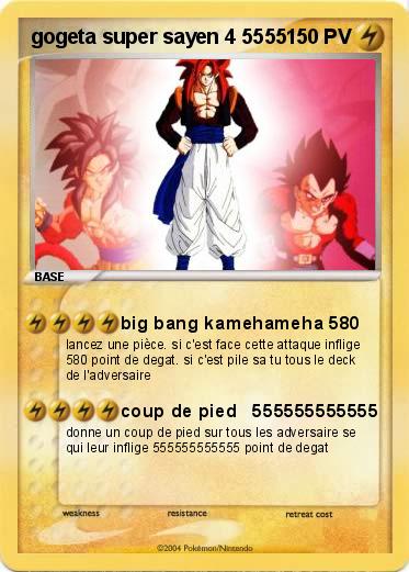 Pokemon gogeta super sayen 4 5555