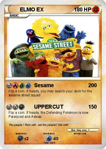 Pokemon ELMO EX