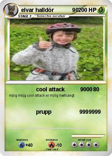 Pokemon elvar halldór            90