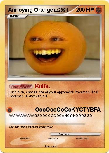 Pokemon Annoying Orange