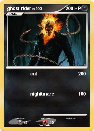 Pokemon ghost rider