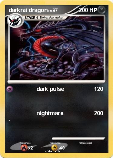 Pokemon darkrai dragon