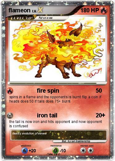Pokemon flameon