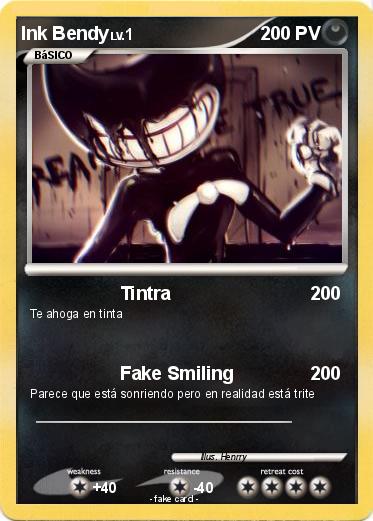 Pokemon Ink Bendy