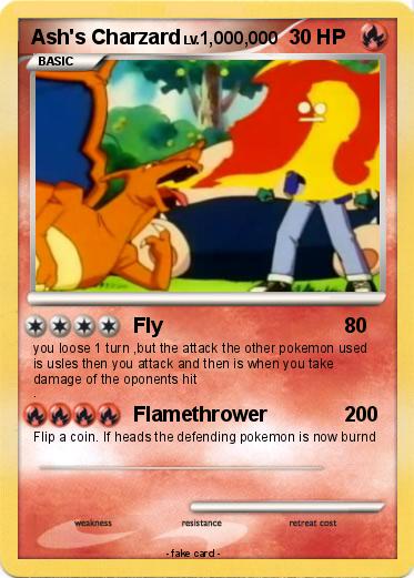 Pokemon Ash's Charzard