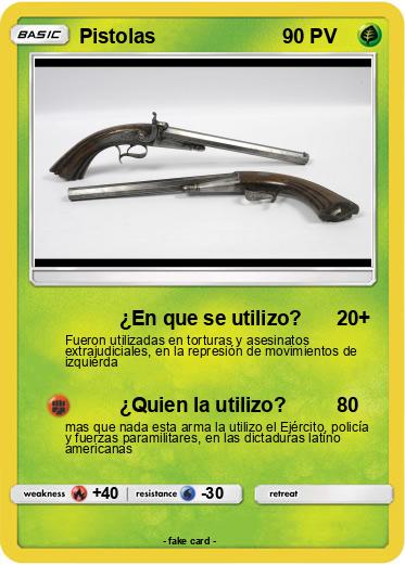Pokemon Pistolas