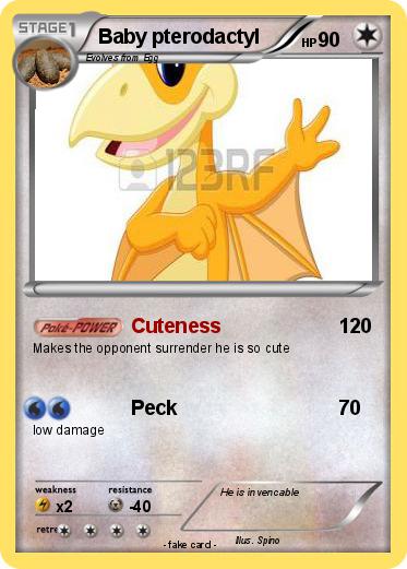 Pokemon Baby pterodactyl