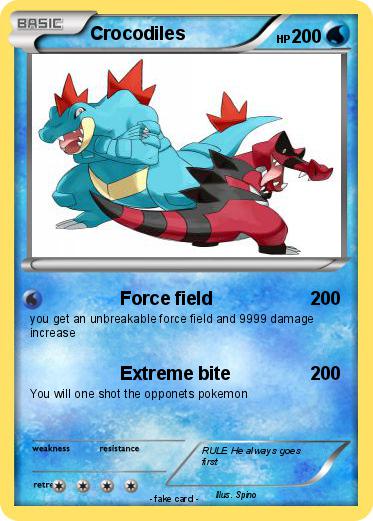Pokemon Crocodiles