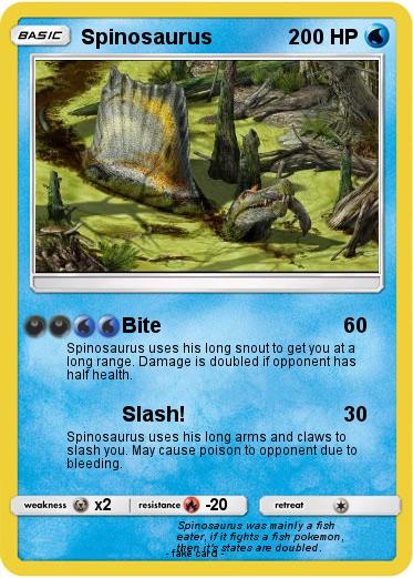 Pokemon Spinosaurus
