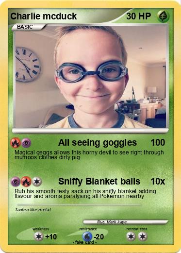 Pokemon Charlie mcduck