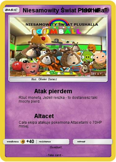 Pokemon Niesamowity Świat Plushalla