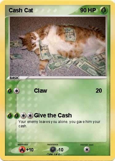 Pokemon Cash Cat