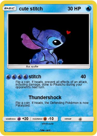 Pokemon cute stitch