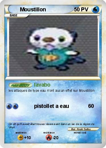 Pokemon Moustillon