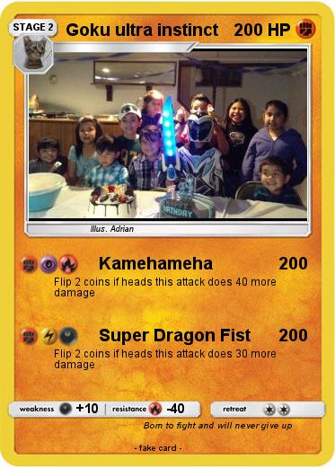 Pokemon Goku ultra instinct