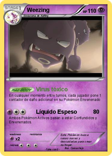 Pokemon Weezing