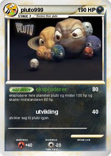 Pokemon pluto999