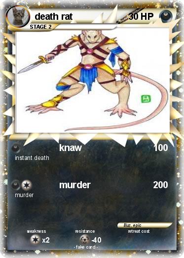 Pokemon death rat