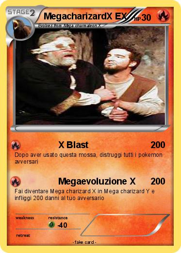 Pokemon MegacharizardX EX
