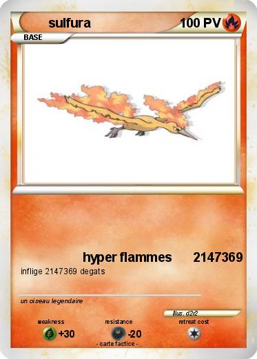Pokemon sulfura