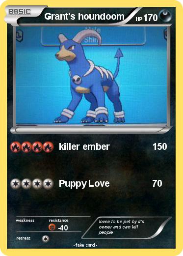 Pokemon Grant's houndoom