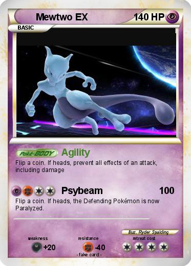 Pokemon Mewtwo EX