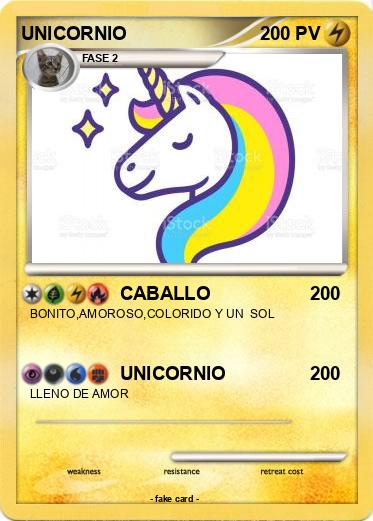 Pokemon UNICORNIO