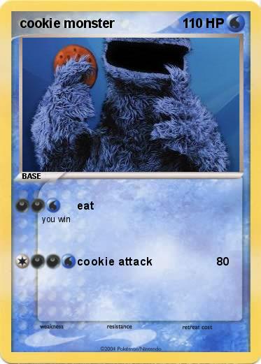 Pokemon cookie monster