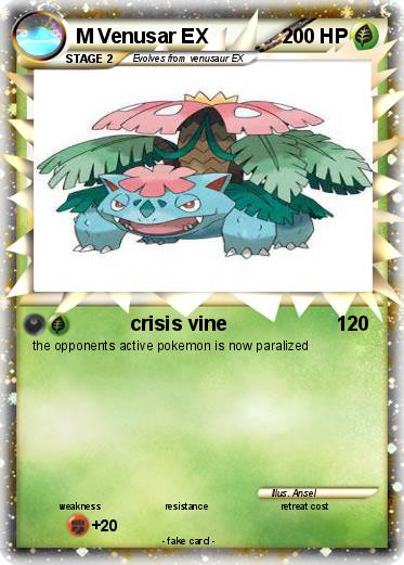 Pokemon M Venusar EX