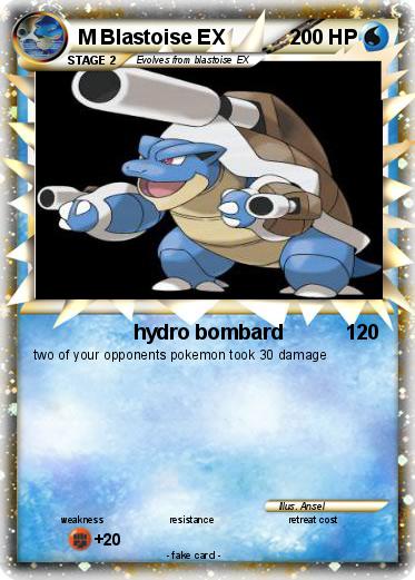 Pokemon M Blastoise EX