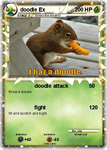 Pokemon doodle Ex