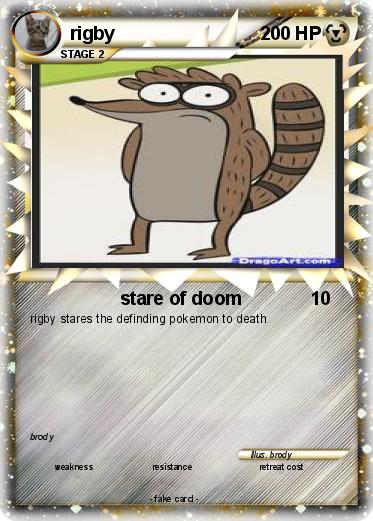 Pokemon rigby