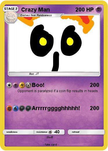 Pokemon Crazy Man