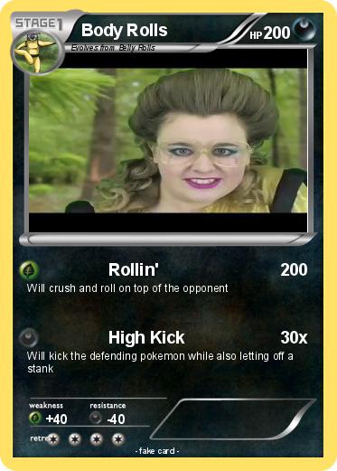 Pokemon Body Rolls
