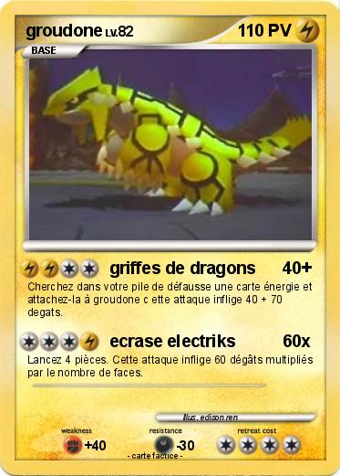 Pokemon groudone