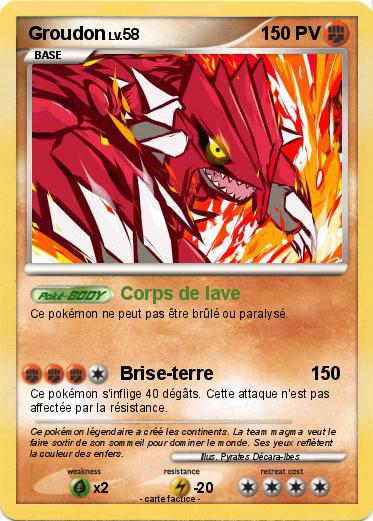 Pokemon Groudon