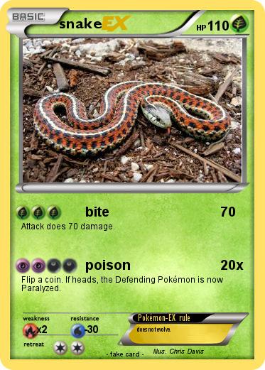 Pokemon snake
