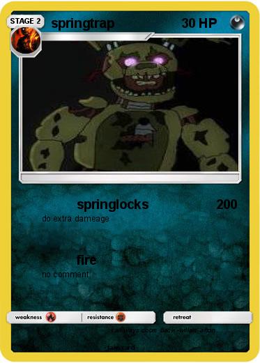 Pokemon springtrap